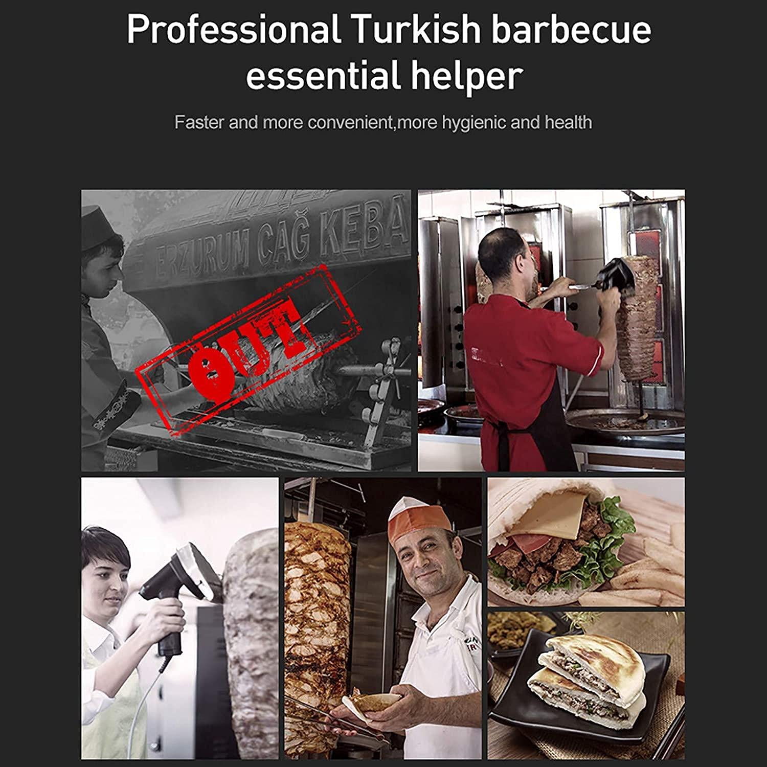 ケバブナイフ Zxqiang Handheld Electric Meat Carving Knife,Portable Electric